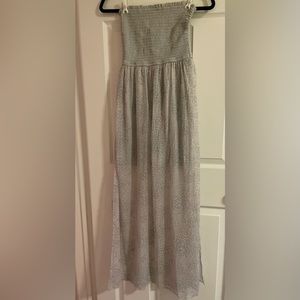 Abercrombie & Fitch Strapless Maxi Dress l